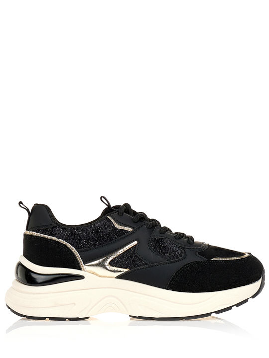 Tsoukalas Damen Sneakers Schwarz