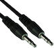 VCom 3,5mm Klinkenkabel 3,5mm Stecker - 3,5mm Stecker Schwarz 10m CV201-10