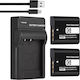 Set 2 Baterii Huaeng Np-bg1 Np-fg1 2500 Mah Încărcător Usb Baterii Compatibil Sony Cyber-shot Dsc-hx5v Hx9v Hx10v Hx20v Hx30v Dsc-h3 H7 H10 H20 H70 H90 W120 W150 W220 Baterii De Înlocuire Pentru Cameră