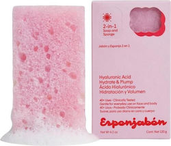Esponjabon Bath Sponge 2 1 Soap & Hyaluronic Acid