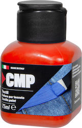 Vopsele Acrilice Pentru Materiale Textile 75ml Culoare Roșie Vermillion Cmp