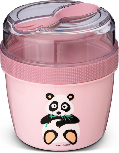 Carl Oscar Carl Oscar Baby- und Kinder-Essgeschirr aus Kunststoff Rosa 2-teilig