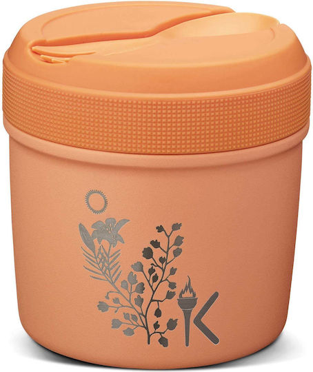 Carl Oscar Carl Oscar Baby- und Kinder-Essgeschirr aus Orange Kunststoff 3er Set