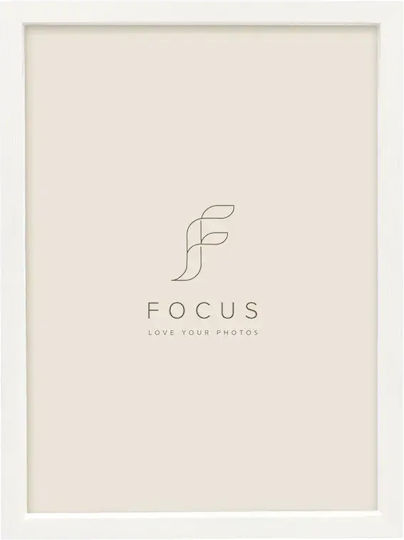 Focus Willow Fotorahmen Kunststoff mit Weißem Rahmen