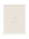 Focus Willow Plastic Photo Frame With White Frame