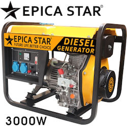 Epica Star Γεννήτρια Πετρελαίου 3.75kVA Epica Star Γεννήτρια Πετρελαίου 3.75kVA