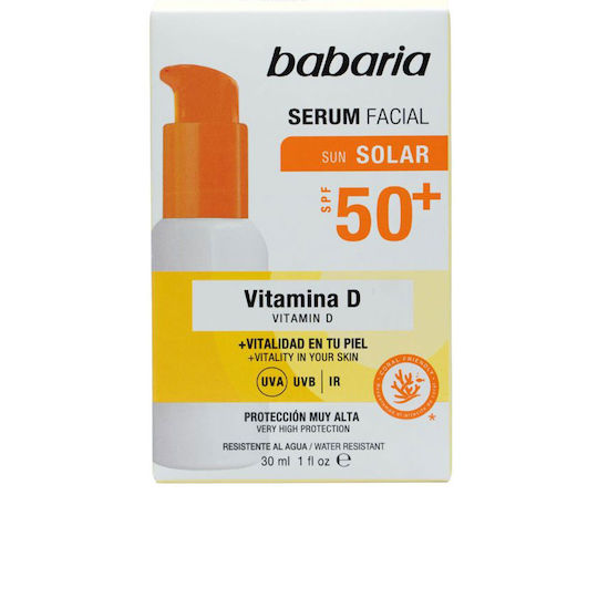 Babaria Serum Cu Vitamina D Pentru Față Cu Protecție Solară SPF50+ 30ml