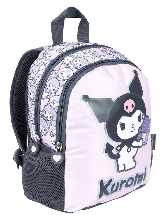 St. Majewski Schulranzen Rucksack Kindergarten mit Flaschenhalter Mehrfarbig 8 Liter