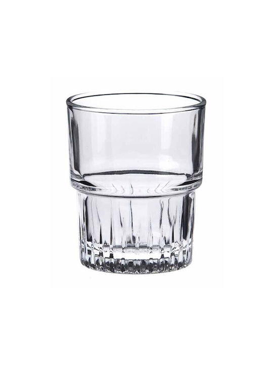 Homestyle Комплект Чаши за Кафе / Freddo и Вода от Стъкло в Кафяв Цвят 160 мл 3 бр