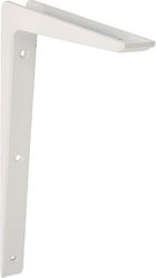 Amig Heavy-Duty Aluminum Shelf Bracket in White Color 250x200mm 7260