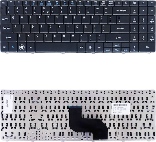 Πληκτρολόγιο Laptop Acer Kbi170g137 Mp-07f36gb-930 Mp-08g63u4-6981 Mp-08g63us-6982 Nsk-gf00e Nsk-gf01d Nsk-gfa1d Pk1306r1a32 Pk1306r3a15 Pk130b71000 Pk130b73000 Pk130cg2a00 Md97728 Mp-08g66gb-5287 Mp-08g66gb-5285 0kn0-w04uk02 Κωδ.40047us
