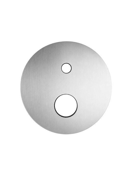 Bruno Bruno Eingebaute Wasserhähne Mischbatterie, Telefon & Duschkopf-Set für Dusche Silber