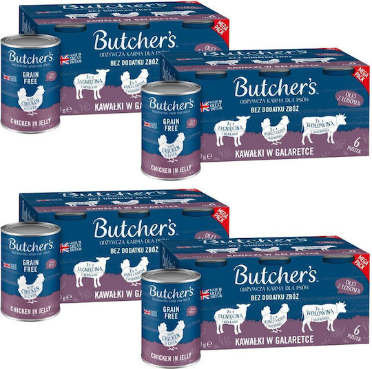 Butcher's Pet Care Hrana Umedă Pentru Câini 24x400gr