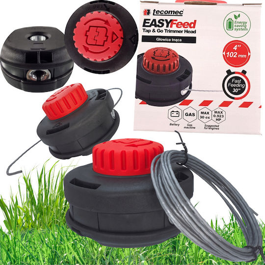 Tecomec Gasoline Auger Head Series Brushcutter Head Nac Easyfeed M10