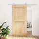 Ușă glisantă Natural Alb 3445037 Maro
