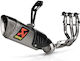 Evolution Line Πλήρες Σύστημα Εξάτμισης Τιτανίου Akrapovic S-t6e1-aplt