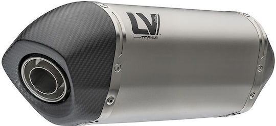 Lv-14 Titanium Slip-on Amortizor Ece Difuzor 15626t