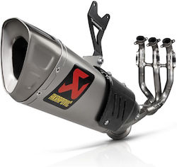 Evolution Line Vollständiges Auspuff-Kit Titan Akrapovic S-t7e1-aplt Evolution Line Vollständiges Auspuff-Kit Titan Akrapovic S-t7e1-aplt