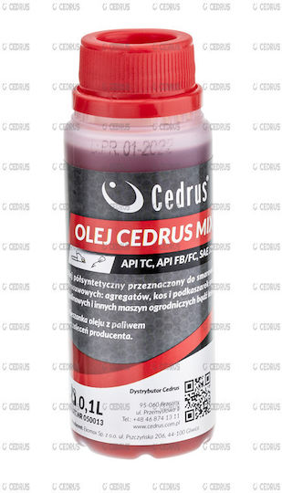 Λάδι Δίχρονων Κινητήρων Mix Cedrus 0,1 L
