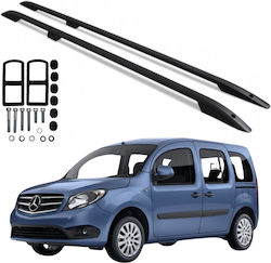 Таванни Стелки За Автомобил От Алуминий За Mercedes-Benz Citan 2012-2021 Без Крака Черни Таванни Стелки За Автомобил От Алуминий За Mercedes-Benz Citan 2012-2021 Без Крака Черни