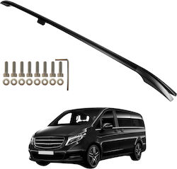 Erkul Μπάρες Οροφής Αλουμινίου για Mercedes-Benz Vito / Viano Μαύρες