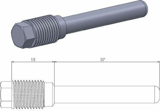 Πείροι Δαγκάνας Φρένου Moto-master Caliper Pins Suzuki Honda Yamaha