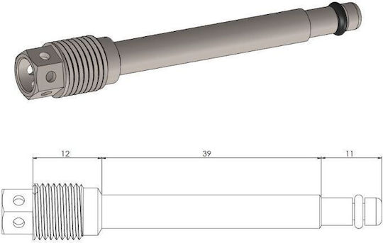 Ax Frână Race Drilled Moto-master 213124
