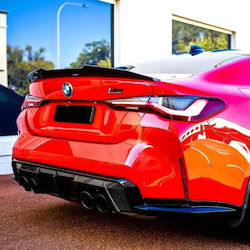 Spoiler Spate Pentru Mașină Trunchi BMW G23 2021+ Design M4 Neagră Lucioasă