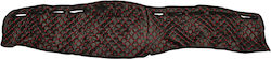 Car Dashboard Leather Cover Man TGS Up To 2020 Right-Hand Drive Black With Red Stitching Car Dashboard Leather Cover Man TGS Up To 2020 Right-Hand Drive Black With Red Stitching