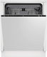 Beko Вграденa Съдомиялна За 15 Сервиза Ш59.8xВ81.8см