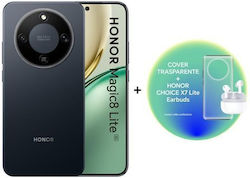 Honor Magic8 Lite 5G Dual SIM (8/256GB) & Transparent Case & Choice X7 Lite Earbuds Mitternachts Schwarz Honor Magic8 Lite 5G Dual SIM (8/256GB) & Transparent Case & Choice X7 Lite Earbuds Mitternachts Schwarz
