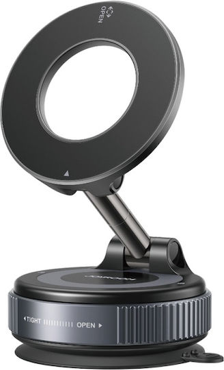 Joyroom Jr-zs501 Magnetic Car Mount Magsafe Compatible Dashboard – Dark Gray