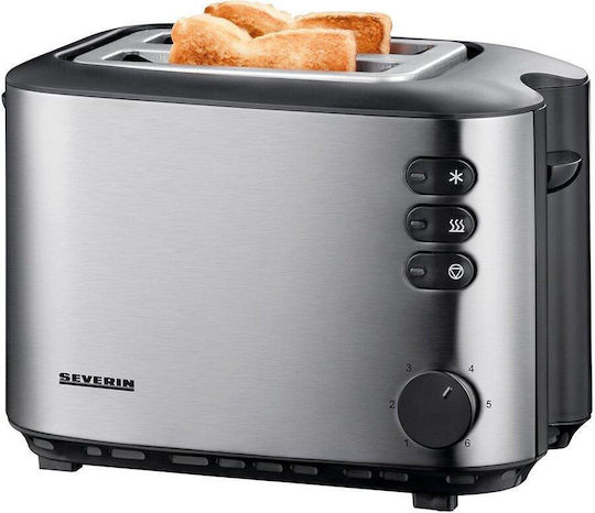 Severin Тостер 2-местен 1000W Сив