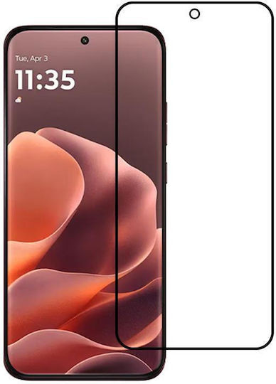 Motorola Edge 70 Pro+ 5G Hochaluminium Vollflächig Gehärtetes Glas Displayschutzfolie Unterstützung Fingerabdruck-Entsperrung
