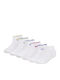 Nike Kids' Ankle Socks Lettuce Welt Metallic Gold 6 Pairs