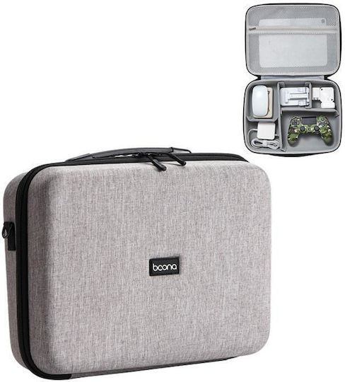 Baona Bn-fd004 DJI Mini 4K Hartes Actionkamera-Hülle Eva Drohnen Tasche Schulter Schutzbox Aufbewahrungsbox Spezifikationen Extra Large Grau