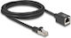 DeLock S/FTP Cat.6a Gigabit Cablu de Rețea Ethernet 2m Negru