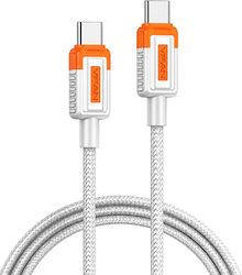 Vipfan USB 2.0 USB-C Мъжки - USB-C 60W 2м Vipfan USB 2.0 USB-C Мъжки - USB-C 60W 2м
