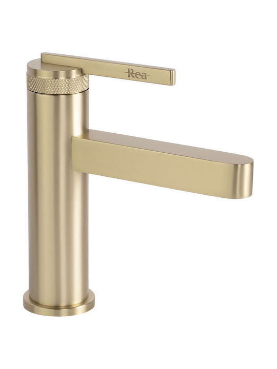 Rea Grace Mixing Tall Gold Sink Faucet