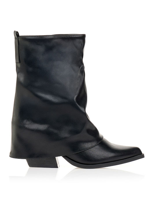 Tsoukalas Women's Cowboy Ankle Boots with Mediu...