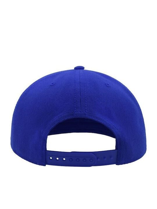 Atlantis 845 Snap Back Καπέλο Jockey 6 Panel Flat Γείσο – 100% Ακρυλικό Royal Blue