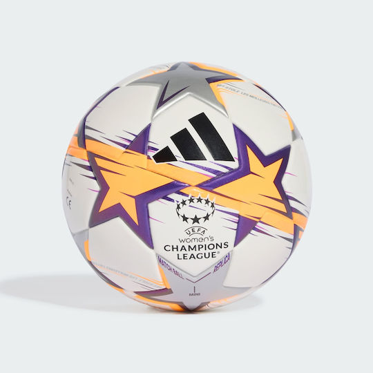 adidas UEFA Шампионска лига за жени 26/27 Мини футболна топка Бяла