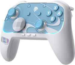 EasySMX S10 Gamepad Cu Fir & Wireless pentru Android / Switch / Switch 2 / iOS Alb