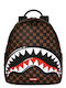Sprayground Sharks In Paris Grin And Grind Savage Braunen Rucksack