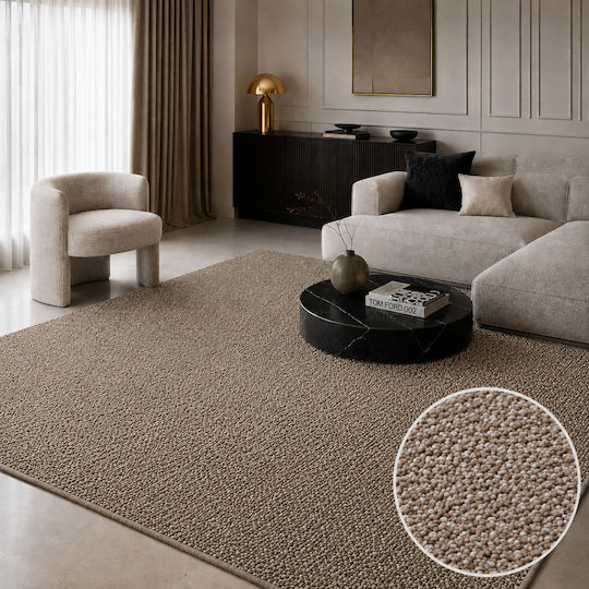 Saray Home Jollie Χαλί Τζακιού Ορθογώνιο Βιζόν - Κρεμ 200x230cm