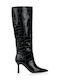 Damenstiefel mit Hohem Absatz Schwarz