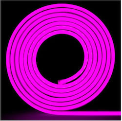 Rixme Αδιάβροχη Ταινία LED 12V Ροζ 5m Rixme Αδιάβροχη Ταινία LED 12V Ροζ 5m