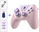 BSP G3 με Δέκτη + Βάση Ασύρματο & Ενσύρματο Gamepad για Android / PC / PS4 / Switch / iOS Ροζ