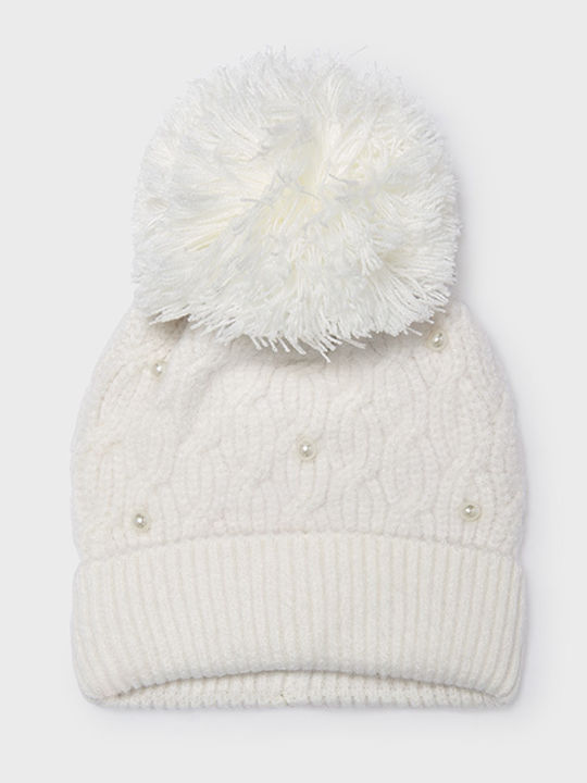 Kinder Beanie Gestrickt Beiges