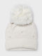 Kinder Beanie Gestrickt Beiges